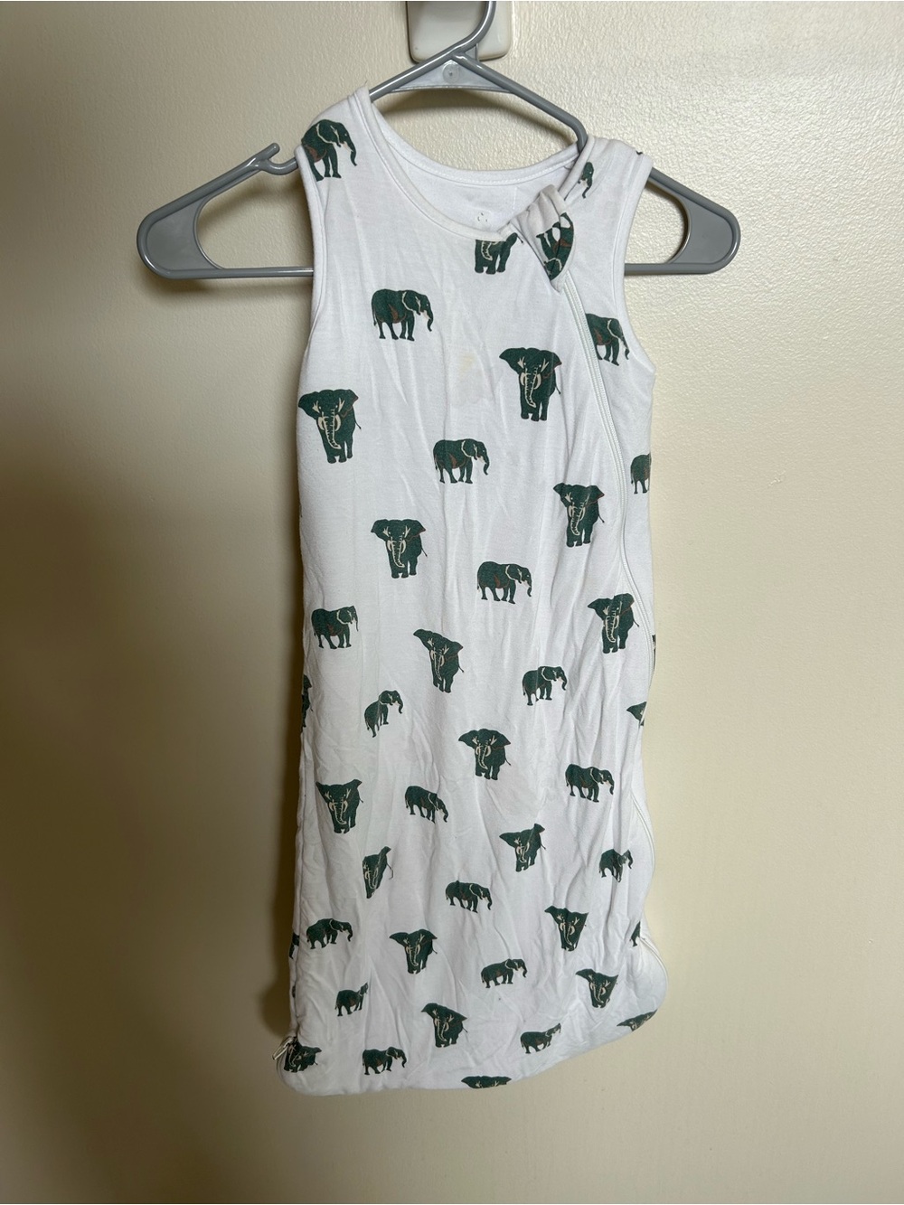 Elephant print Kyte 1.0 TOG sleep sack